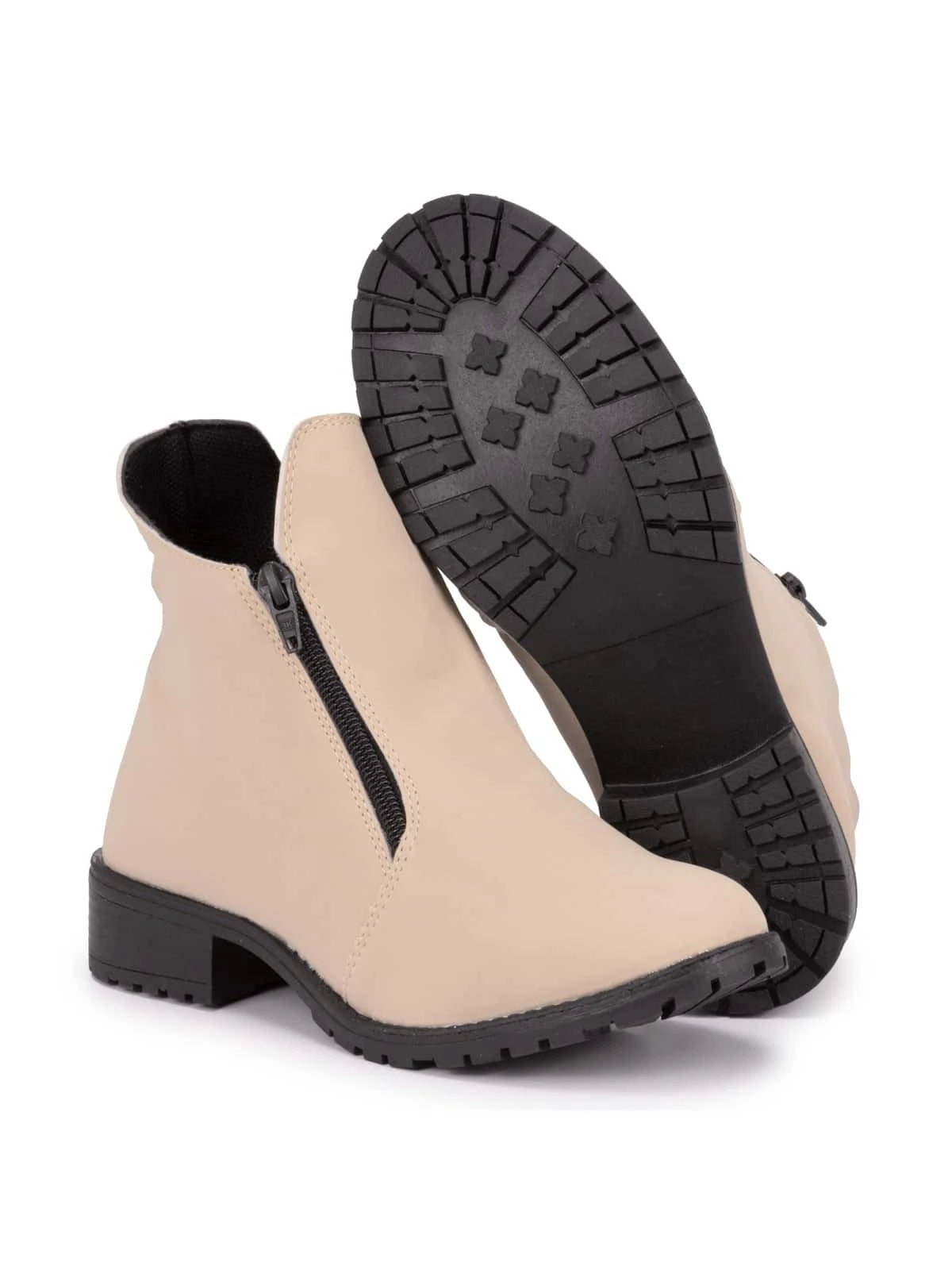 Bota Feminina Roma Vober Salto Bloco