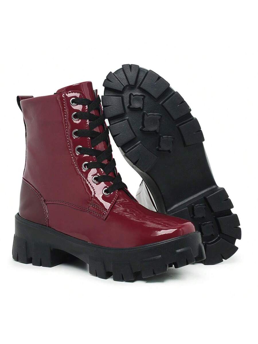 Bota Feminina Viena Vober Vermelho