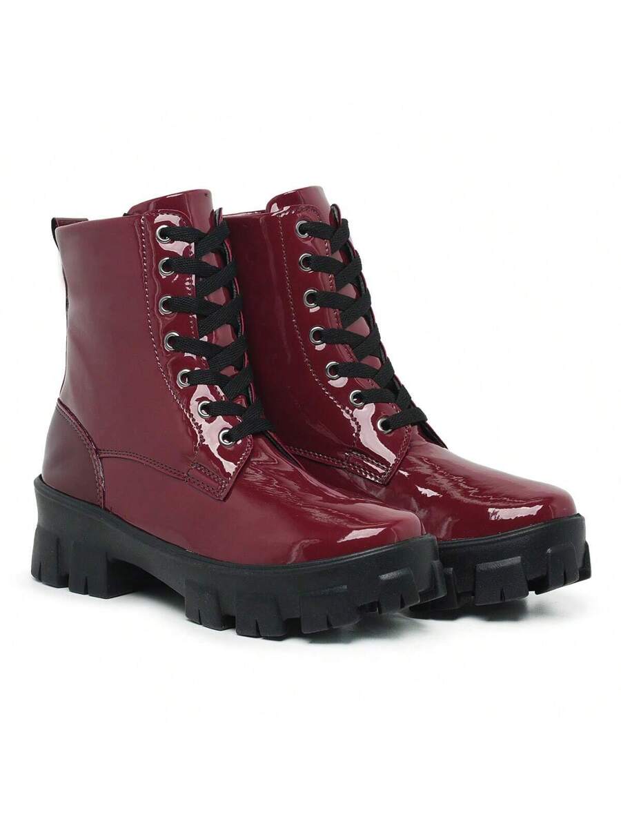 Bota Feminina Viena Vober Vermelho