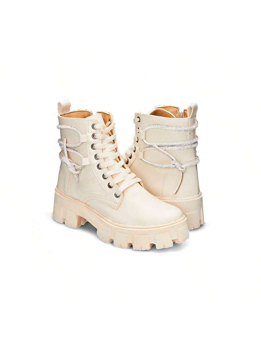 Bota Feminina Milão Vober Bege