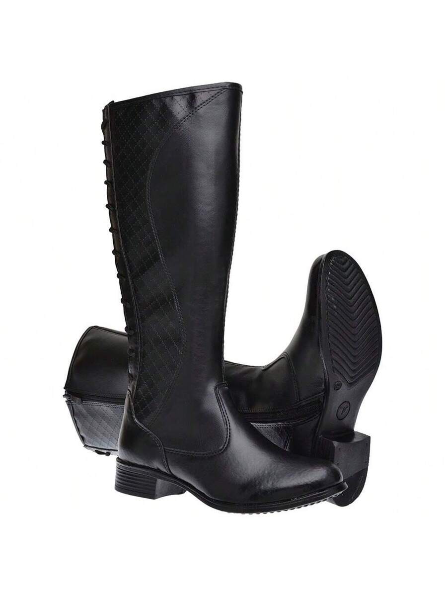 Bota Feminina Brooklyn Vober Cano Alto