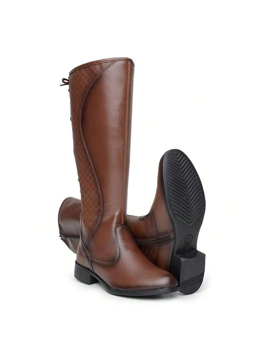 Bota Feminina Brooklyn Vober Cano Alto
