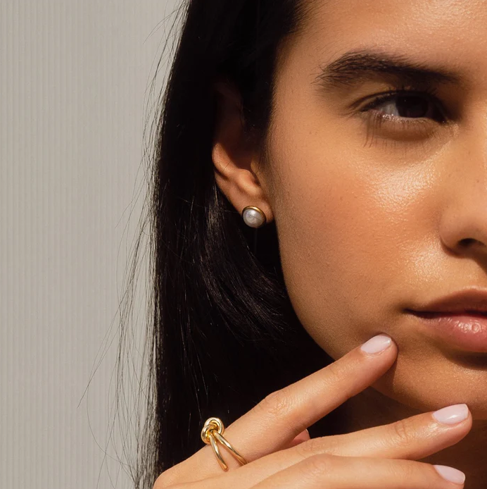 Brinco Banhado a Ouro 18k - Aurisse