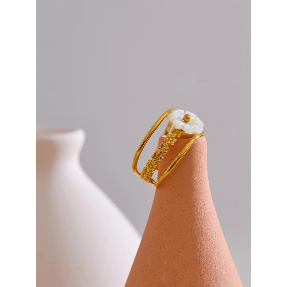 Anel Ajustável Banhado Ouro 18k - Dalissa