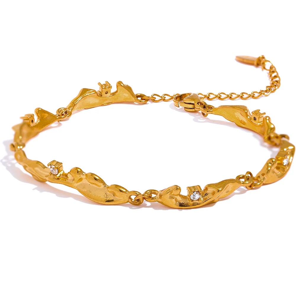 Pulseira Banhado em Ouro 18k - Narellia