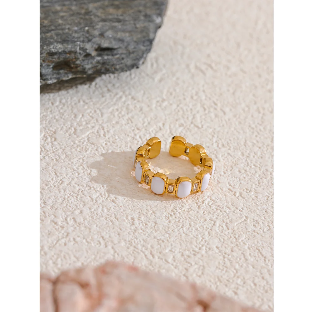 Anel Ajustável Banhado Ouro 18k - Tarellin
