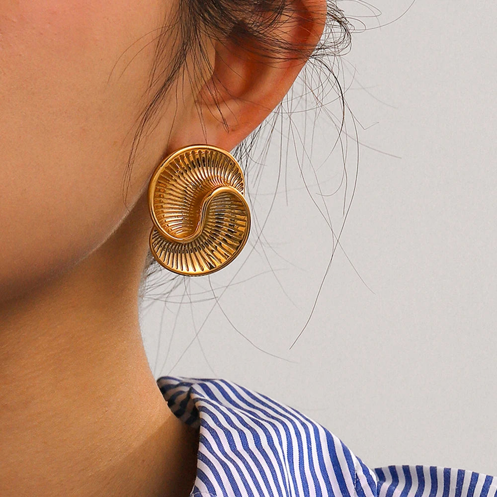 Brinco Banhado a Ouro 18k - Dorielle