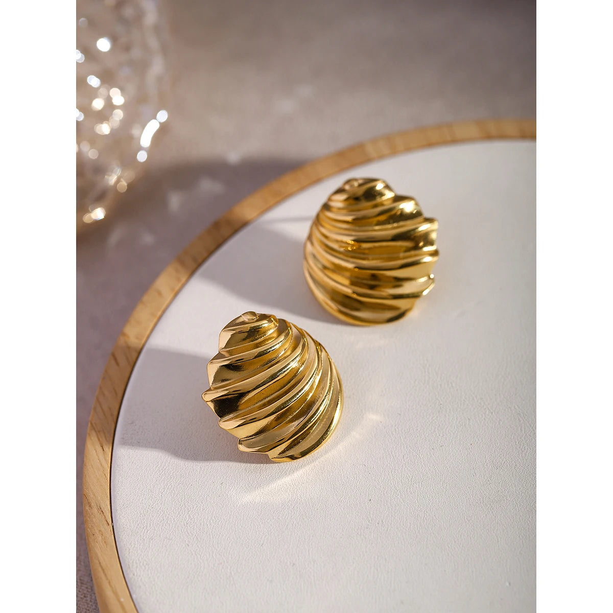 Brinco Banhado a Ouro 18k - Bravisse