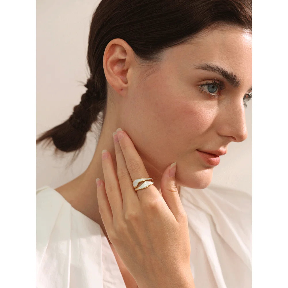 Anel Ajustável Banhado Ouro 18k - Yndra