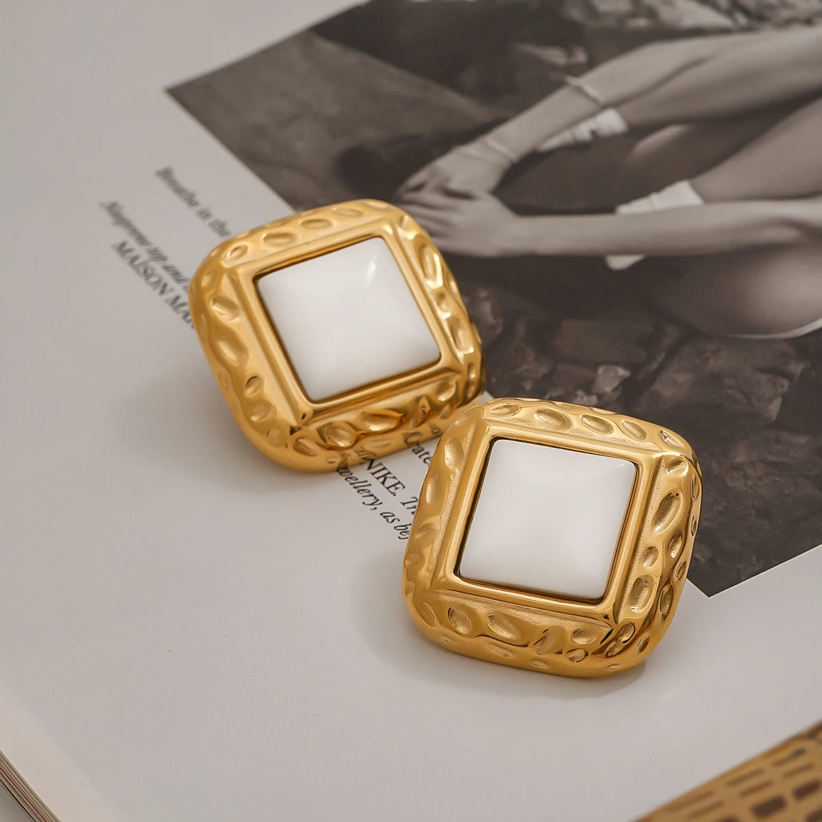 Brinco Banhado a Ouro 18k Vintage - Lumivina