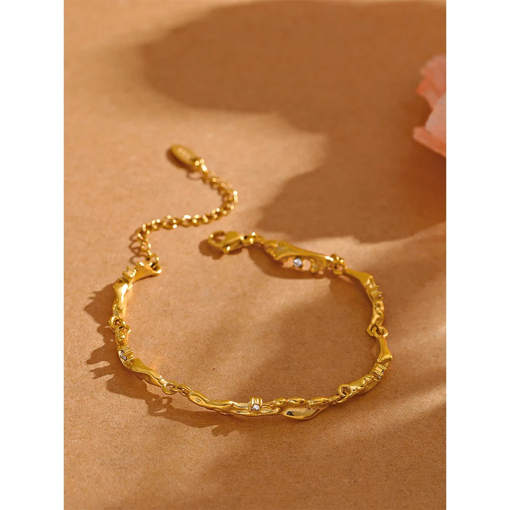Pulseira Banhado em Ouro 18k - Narellia