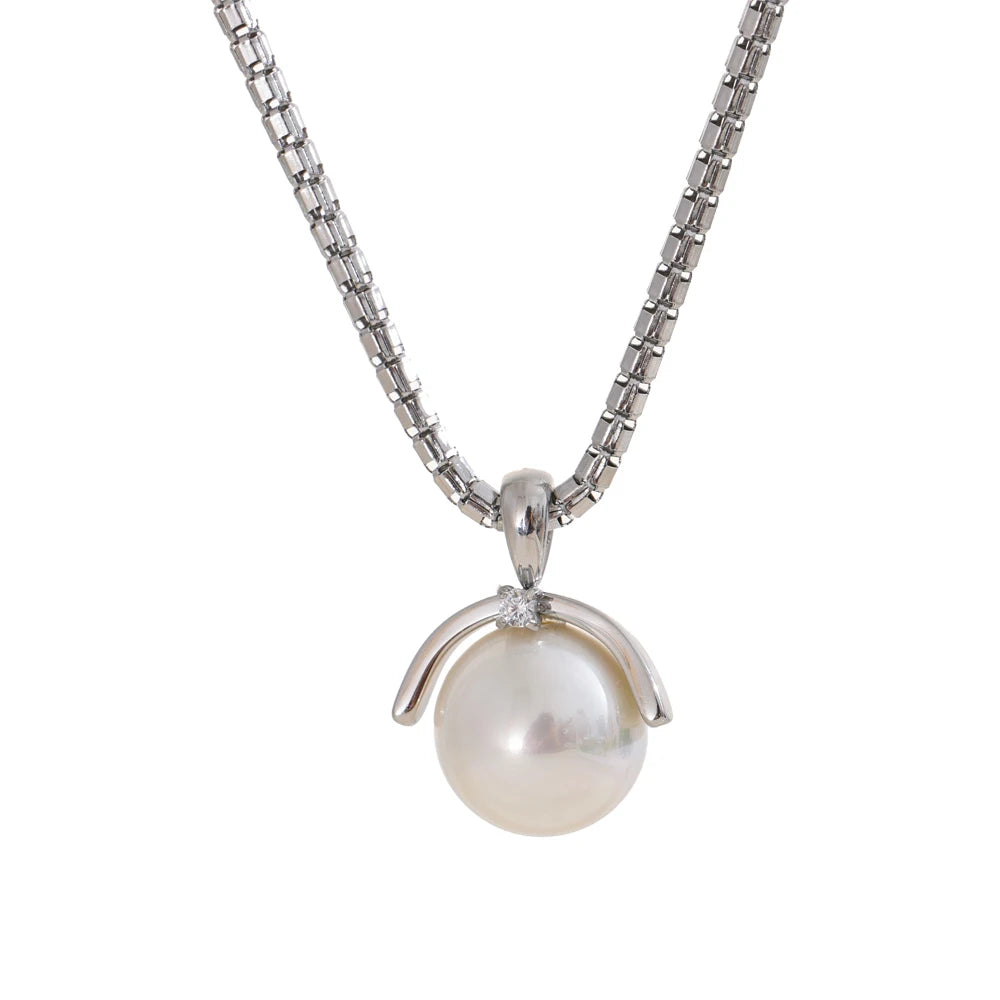 Colar Banhado em Ouro 18k Pérola - Foetida
