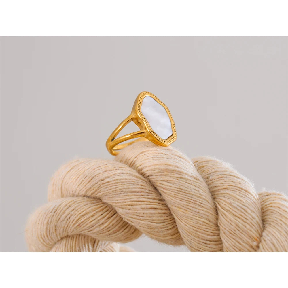 Anel Ajustável Banhado Ouro 18k - Thessia