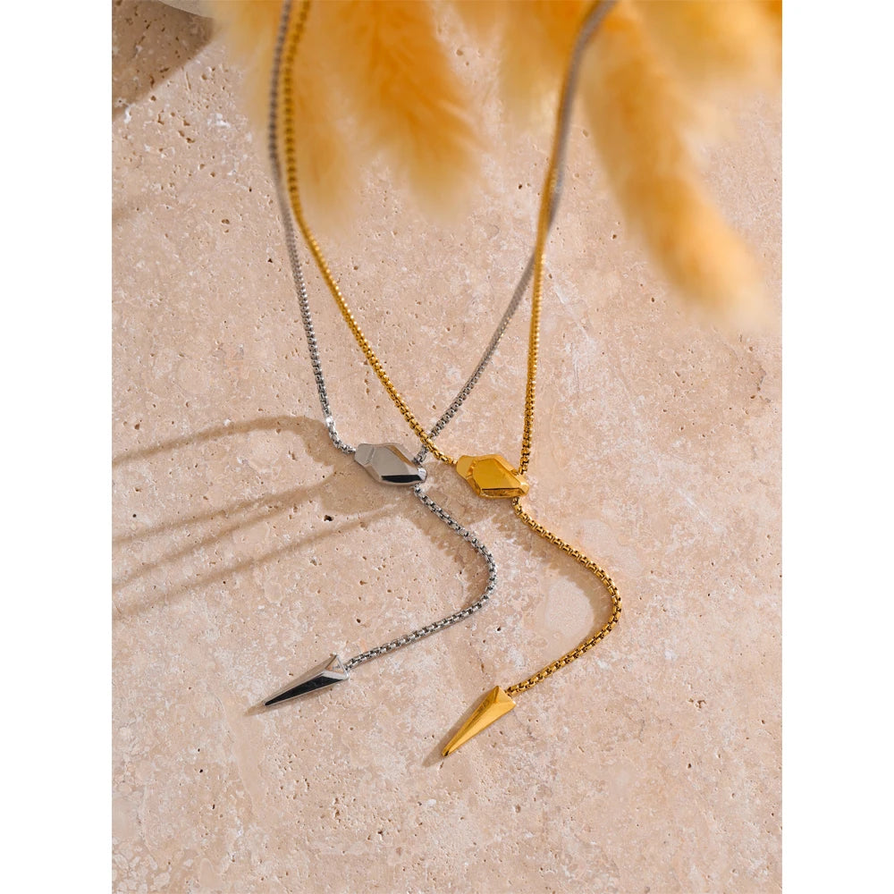 Colar Banhado em Ouro 18k Cobra Gota - Dracona