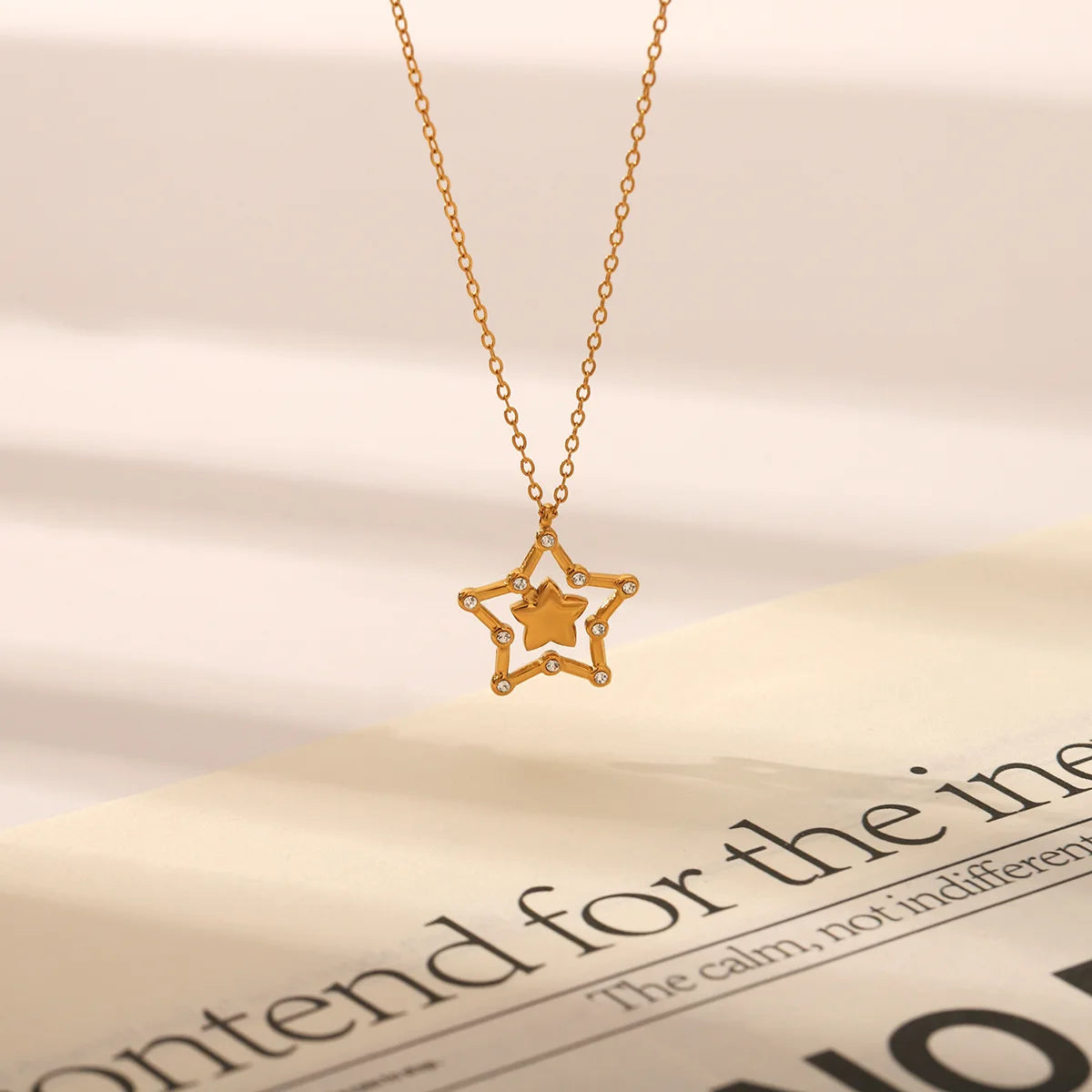 Colar Banhado em Ouro 18k - Luzíria