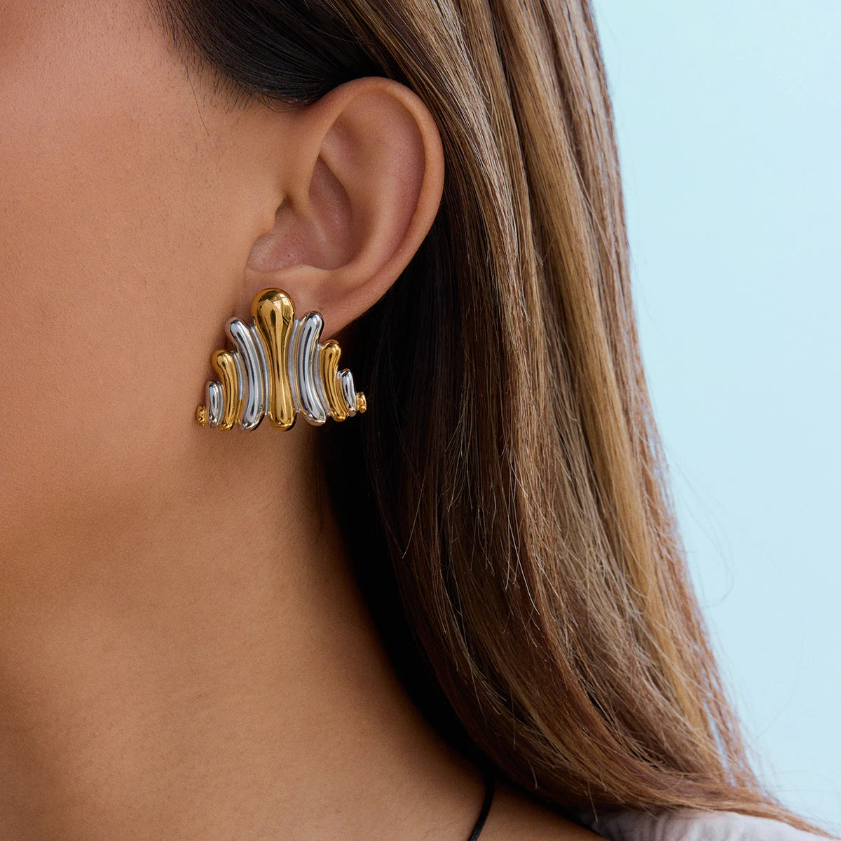 Brinco Banhado a Ouro 18k - Marévia