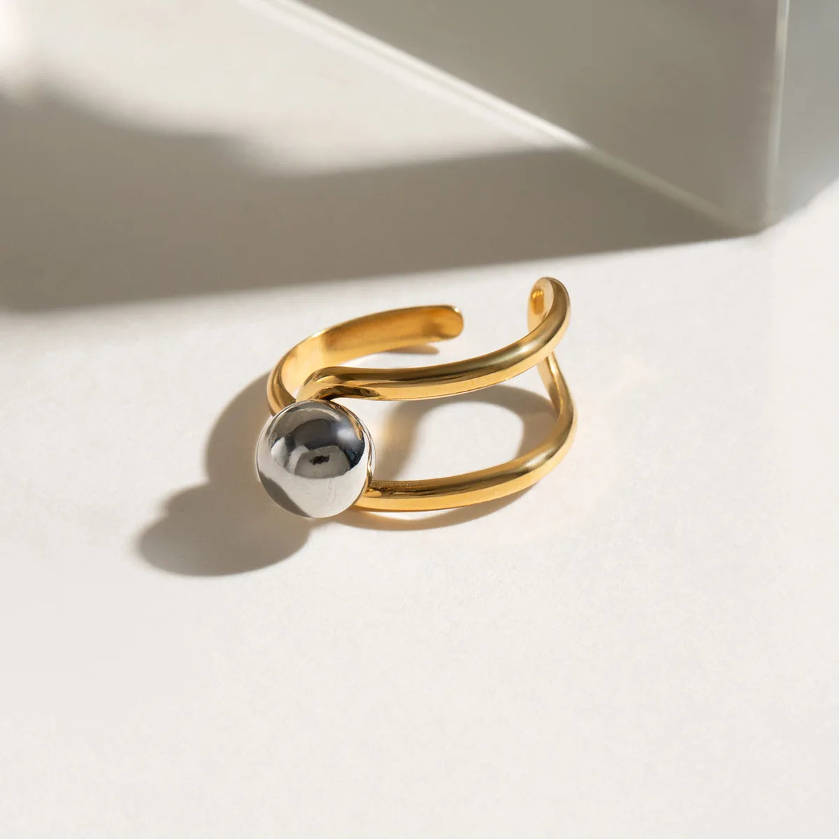 Anel Ajustável Banhado Ouro 18k - Douravisse