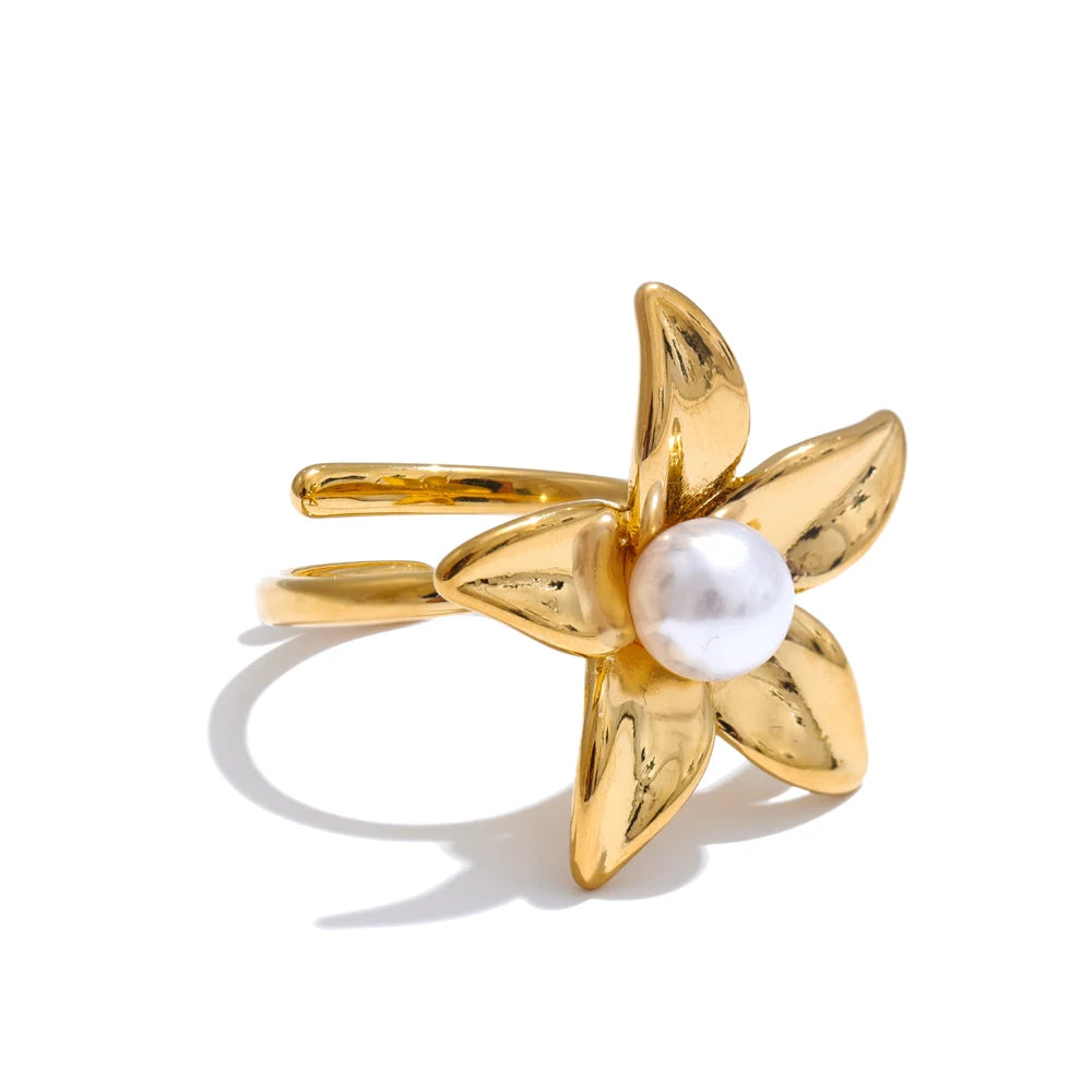Anel Ajustável Banhado Ouro 18k - Luxela