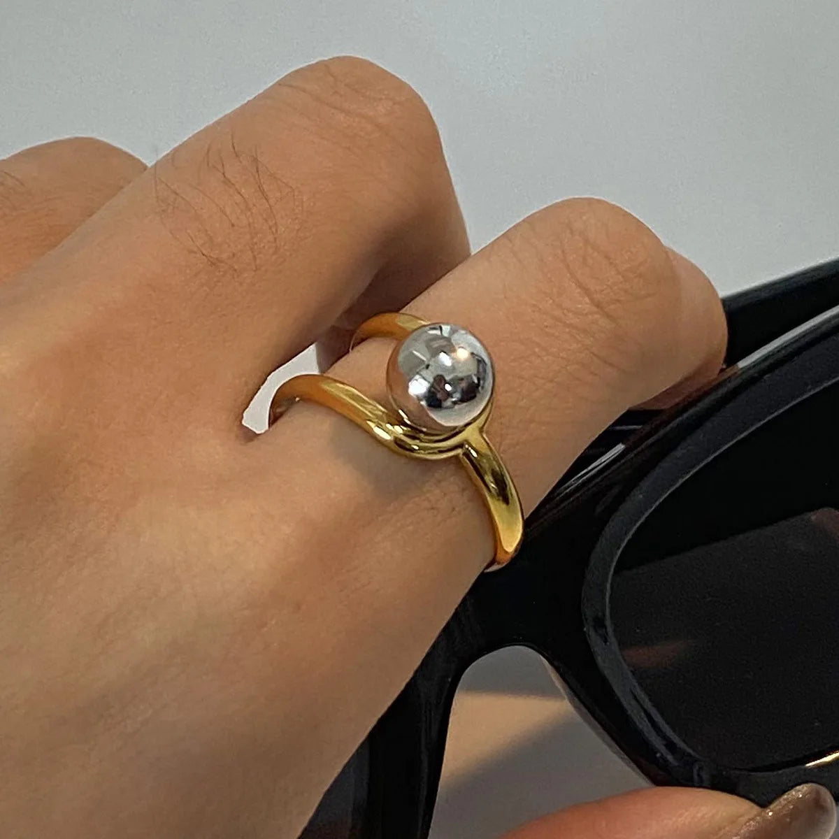 Anel Ajustável Banhado Ouro 18k - Douravisse