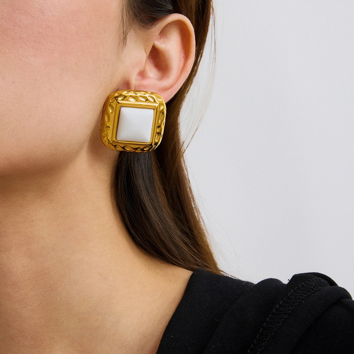Brinco Banhado a Ouro 18k Vintage - Lumivina