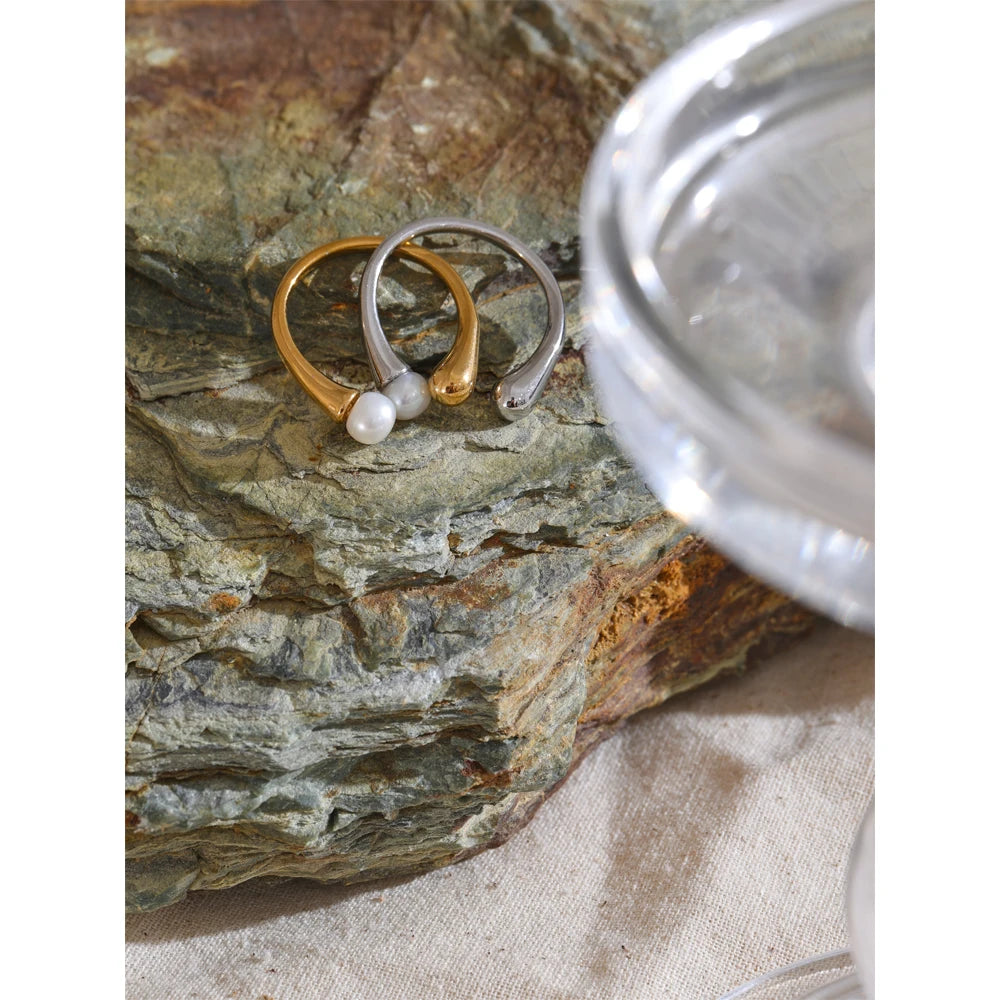 Anel Ajustável Banhado Ouro 18k - Orabel