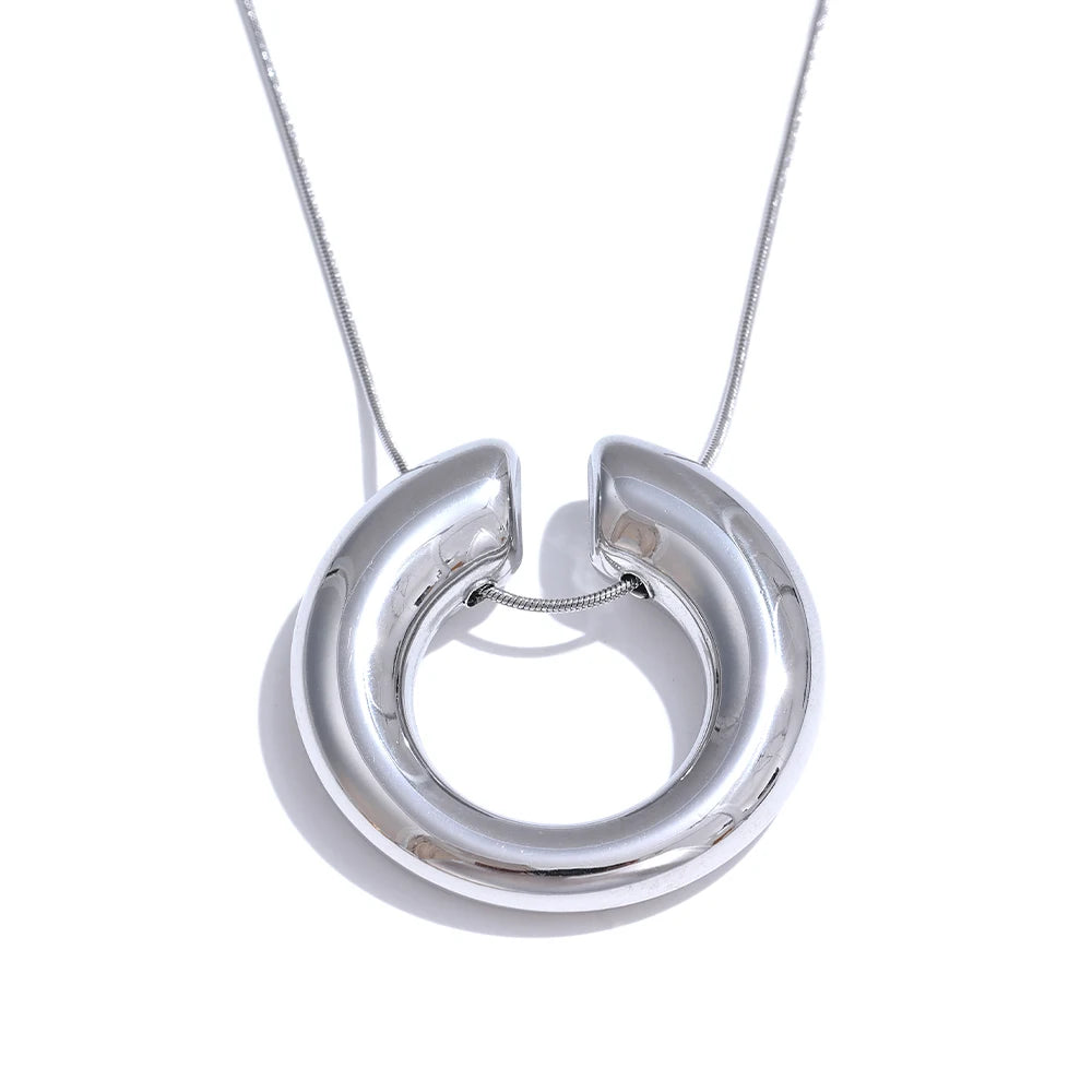 Colar Banhado em Ouro Circular 18k - Azine