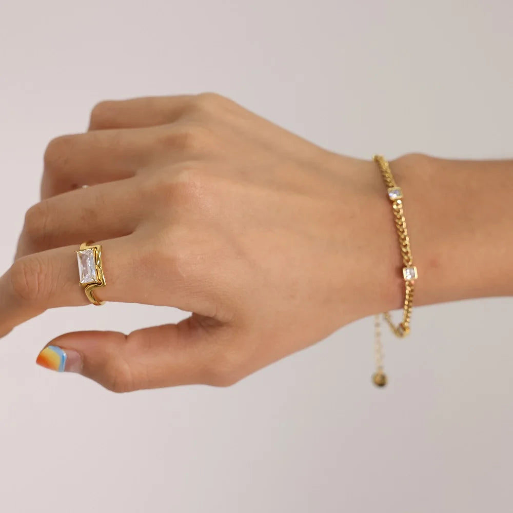 Pulseira Banhado em Ouro 18k - Solavelle