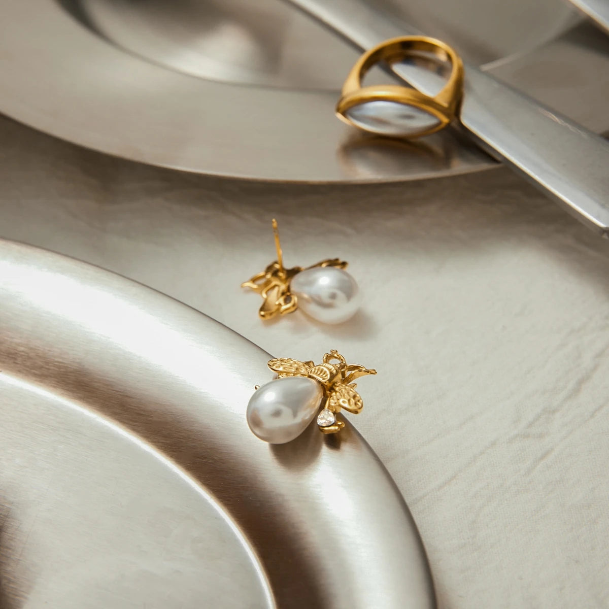 Brinco Banhado a Ouro 18k - Doralisse