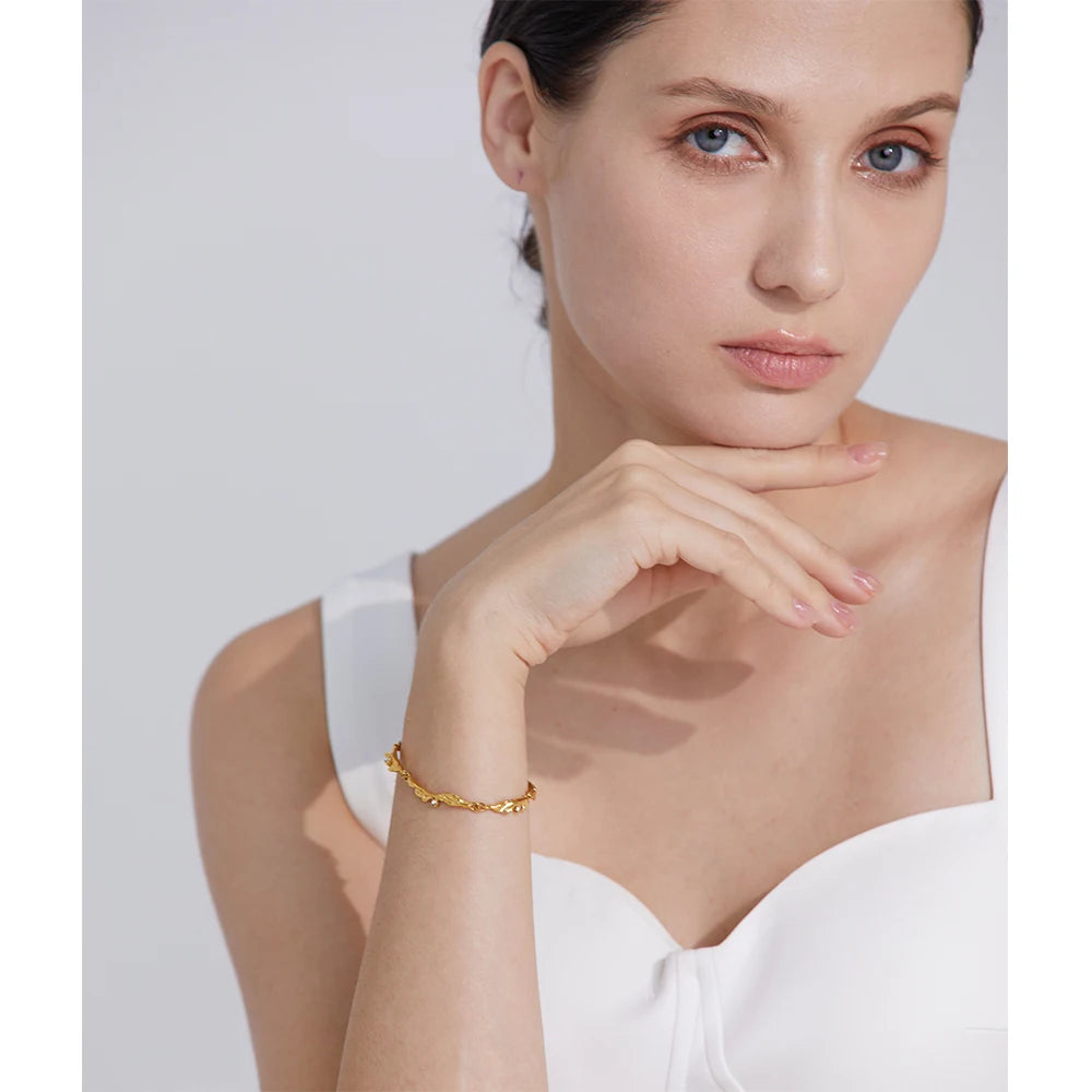 Pulseira Banhado em Ouro 18k - Narellia